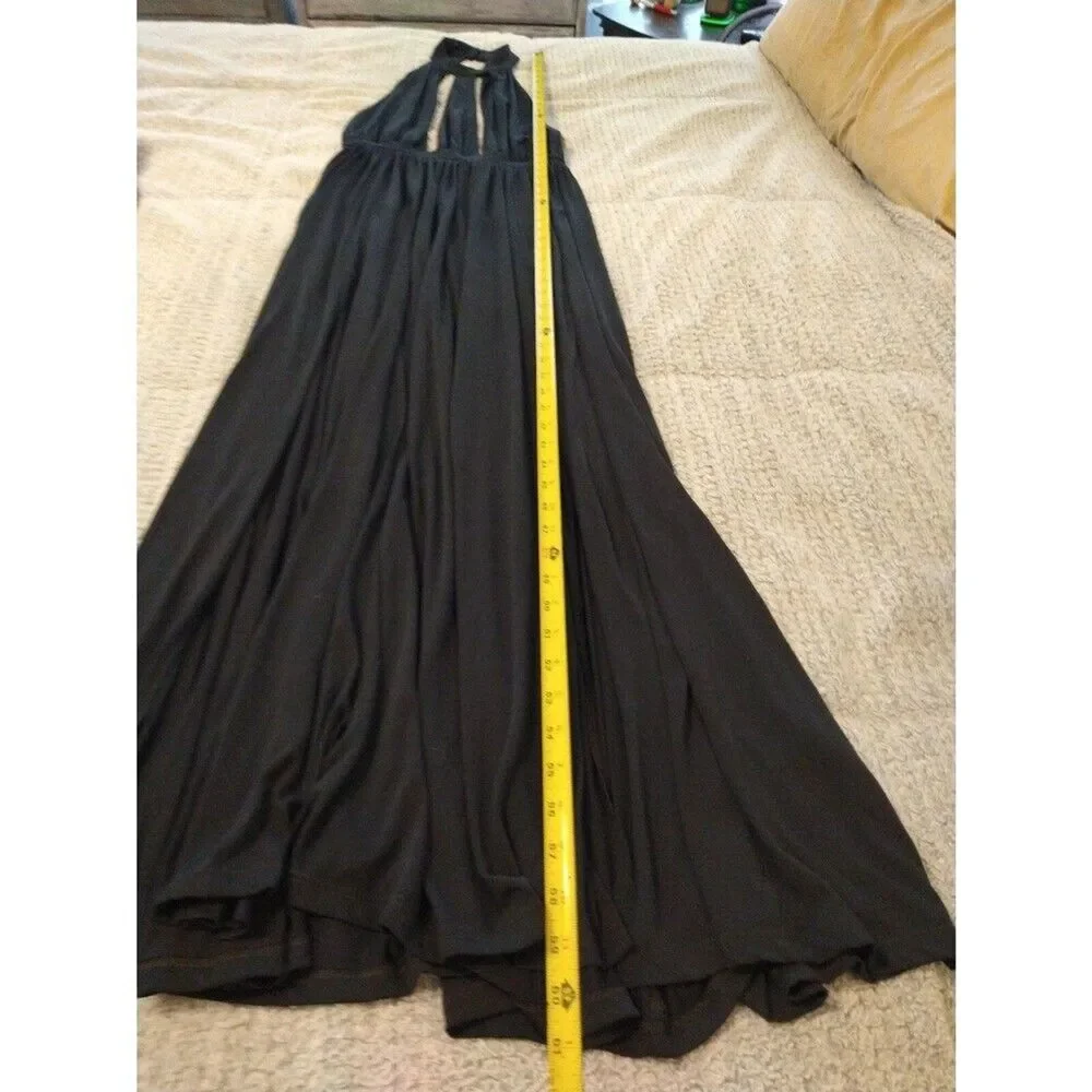 Free people Maxi Dress gray small Boho Feminine Cottage Core